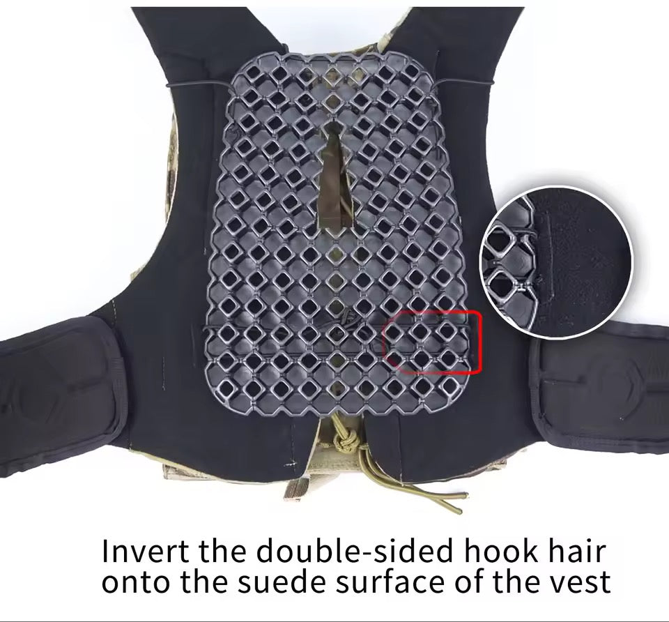 DM Gear Tactical Heat Breathable Pad Vest 3D Pad Pressure Reducing Inner Lining Pad - APEXTAC GEAR
