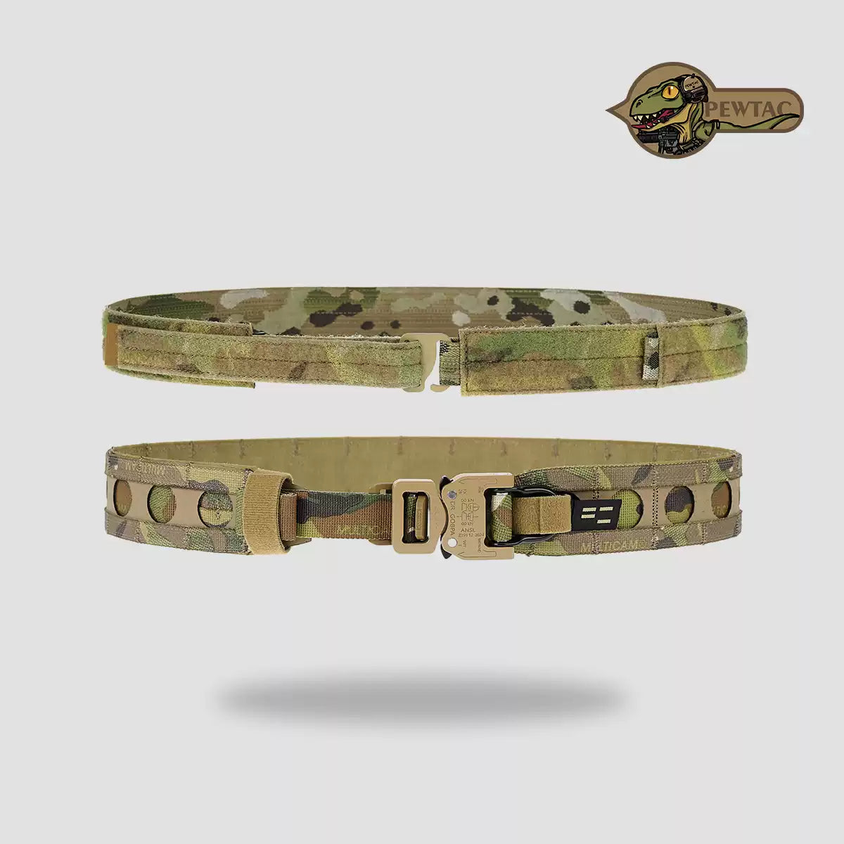 PEW TACTICAL BORA Ultra-Rigid Load-Bearing Belt with Inner Loop Belt (SL10)