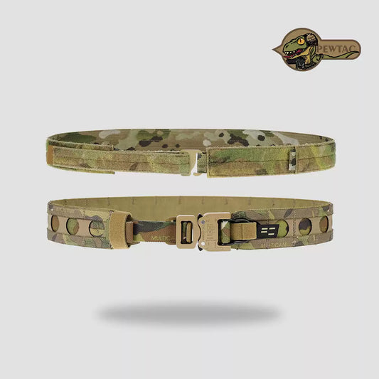 PEW TACTICAL BORA Ultra-Rigid Load-Bearing Belt with Inner Loop Belt (SL10)