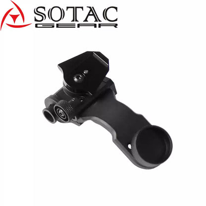 SOTAC Aluminum Dovetail J-Arm for PVS-14 - BK