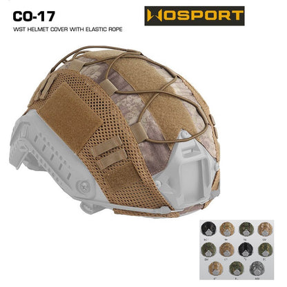 WOSPORT WST Helmet Cover With Elastic Rope (CO-17) - APEXTAC GEAR