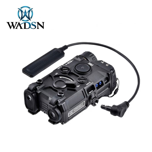 WADSN ET OGL Laser IR Pointer / LED Flashlight Aiming Device (Aluminium) - BLACK - APEXTAC GEAR