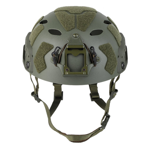 WOSPORT FAST SF High Cut Helmet Standard Edition (HL-31-E) - GREEN