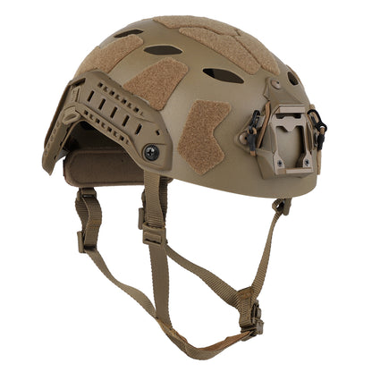 WOSPORT FAST SF High Cut Helmet Standard Edition (HL-31-E) - TAN - APEXTAC GEAR