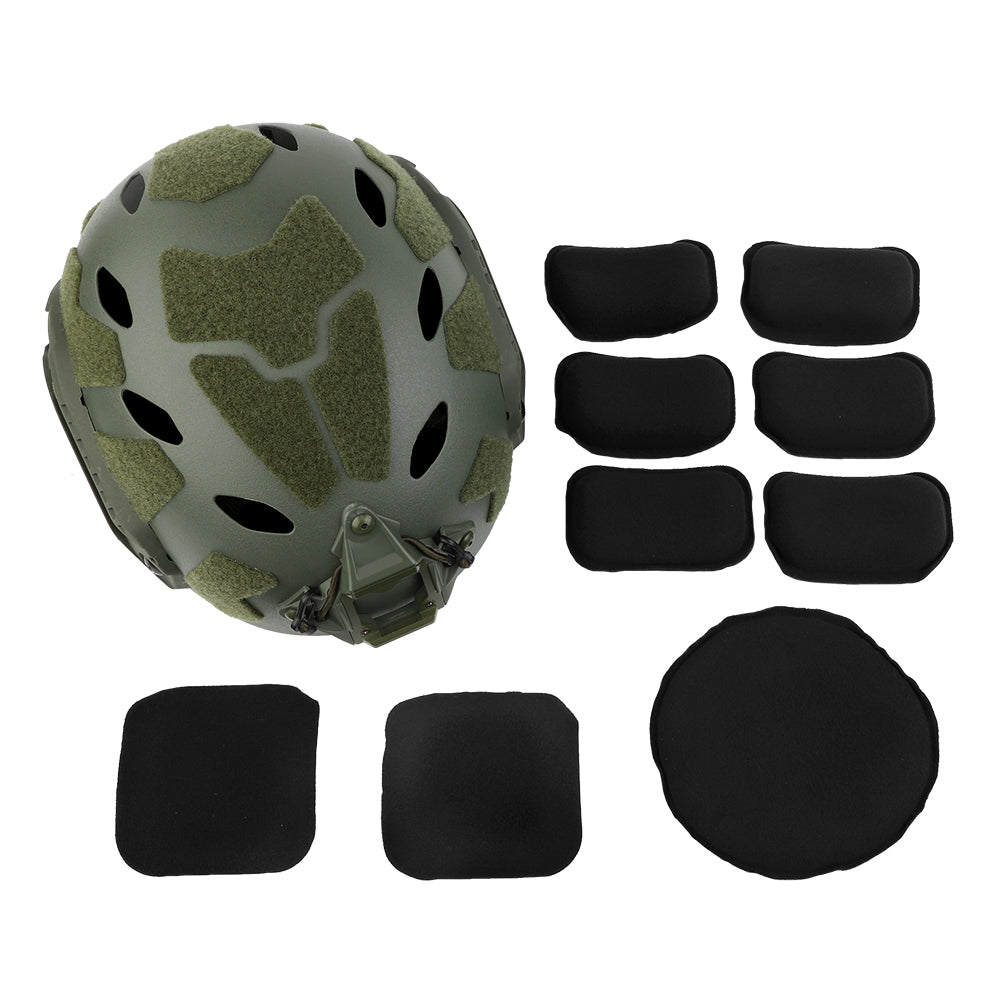 WOSPORT FAST SF High Cut Helmet Standard Edition (HL-31-E) - GREEN - APEXTAC GEAR