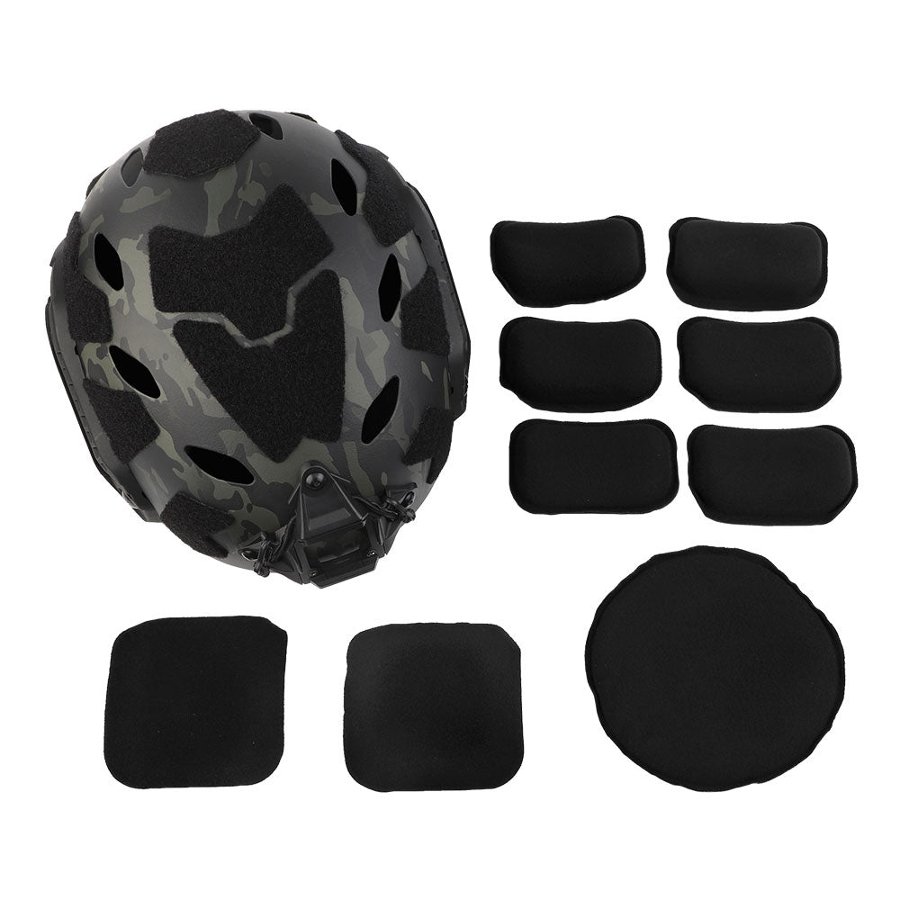 WOSPORT FAST SF High Cut Helmet Standard Edition (HL-31-E) - MCBK Camo - APEXTAC GEAR