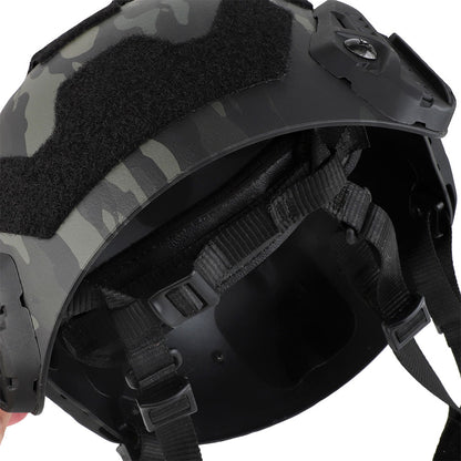 WOSPORT FAST SF High Cut Helmet Standard Edition (HL-31-E) - MCBK Camo - APEXTAC GEAR