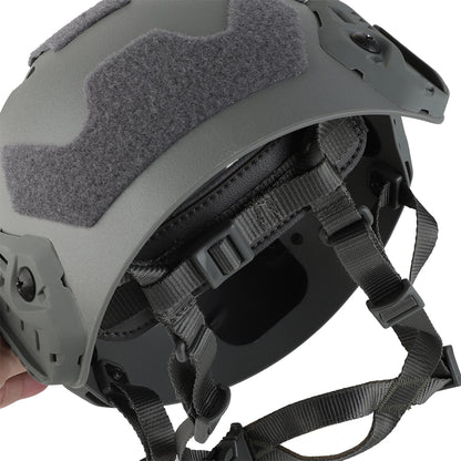 WOSPORT FAST SF High Cut Helmet Standard Edition (HL-31-E) - GREY - APEXTAC GEAR