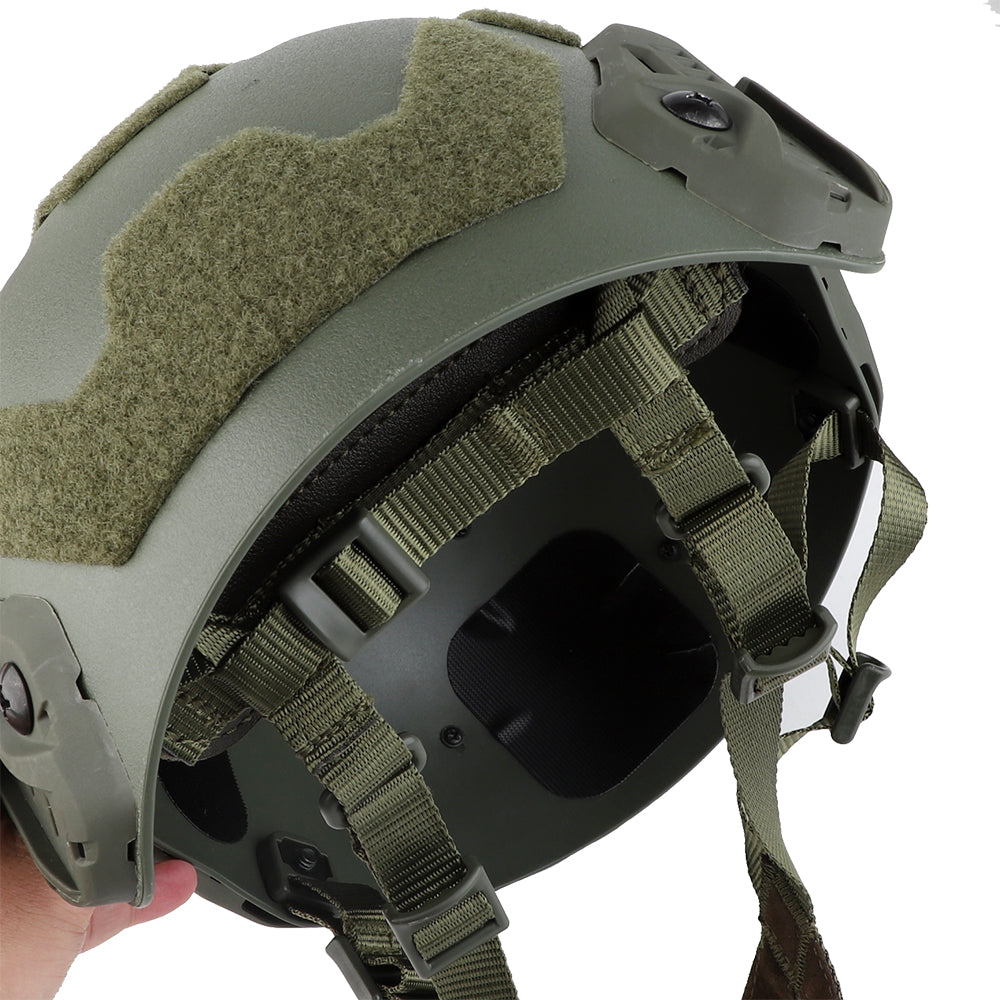WOSPORT FAST SF High Cut Helmet Standard Edition (HL-31-E) - GREEN - APEXTAC GEAR