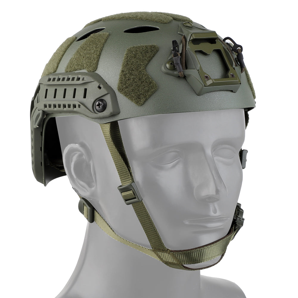 WOSPORT FAST SF High Cut Helmet Standard Edition (HL-31-E) - GREEN - APEXTAC GEAR