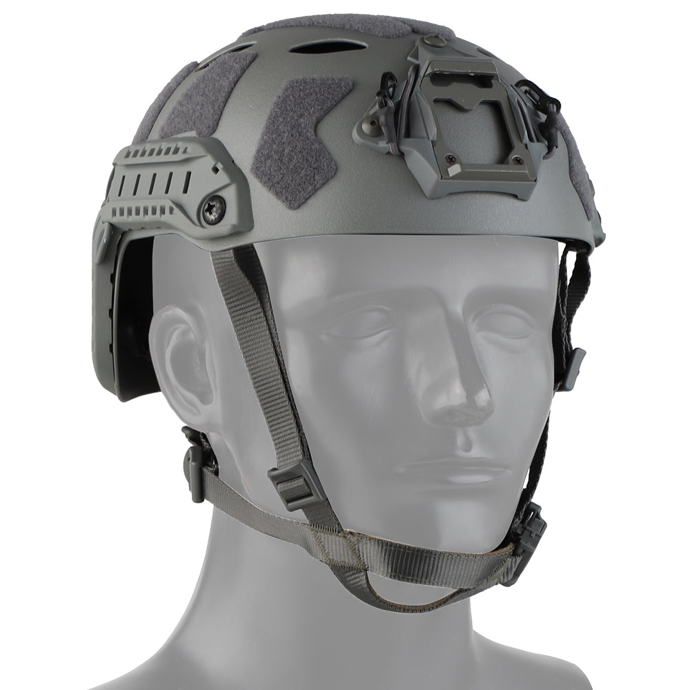 WOSPORT FAST SF High Cut Helmet Standard Edition (HL-31-E) - GREY - APEXTAC GEAR