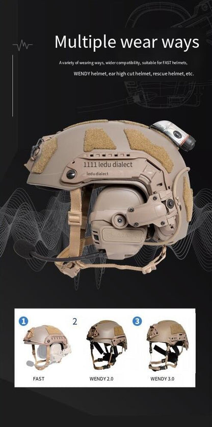 FMA FCS Tactical FE Headset Digital Pickup Noise Reduction Headset - FG - APEXTAC GEAR