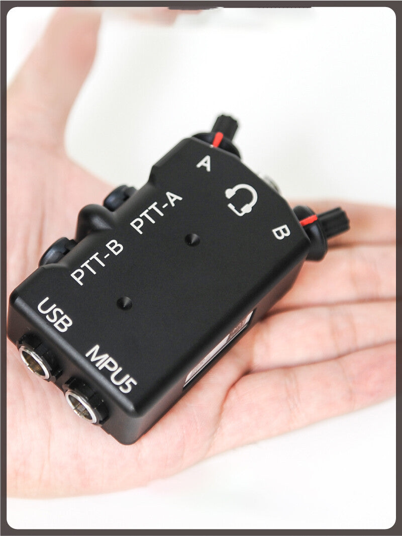 FMA FCS Tactical CNC Metal MPU5 Dual-Pass PTT Device - APEXTAC GEAR