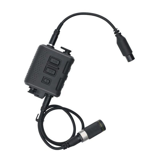 FMA FCS Headset Military Gear Communication V60 PTT - BLACK - APEXTAC GEAR