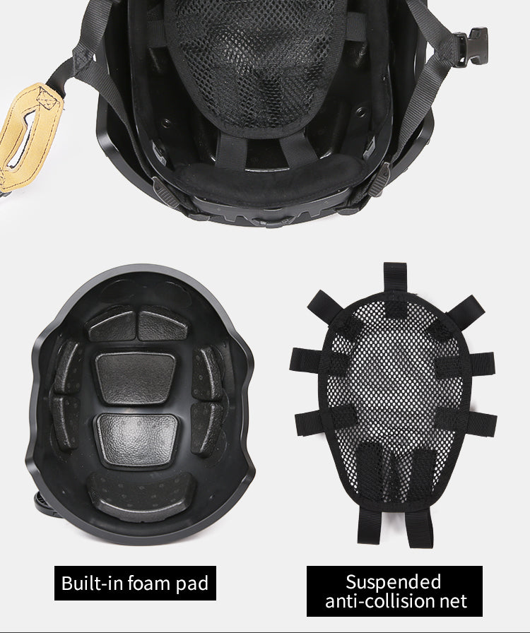 FMA RV A5 High Cut Tactical Helmet - TAN (TB1504) - APEXTAC GEAR