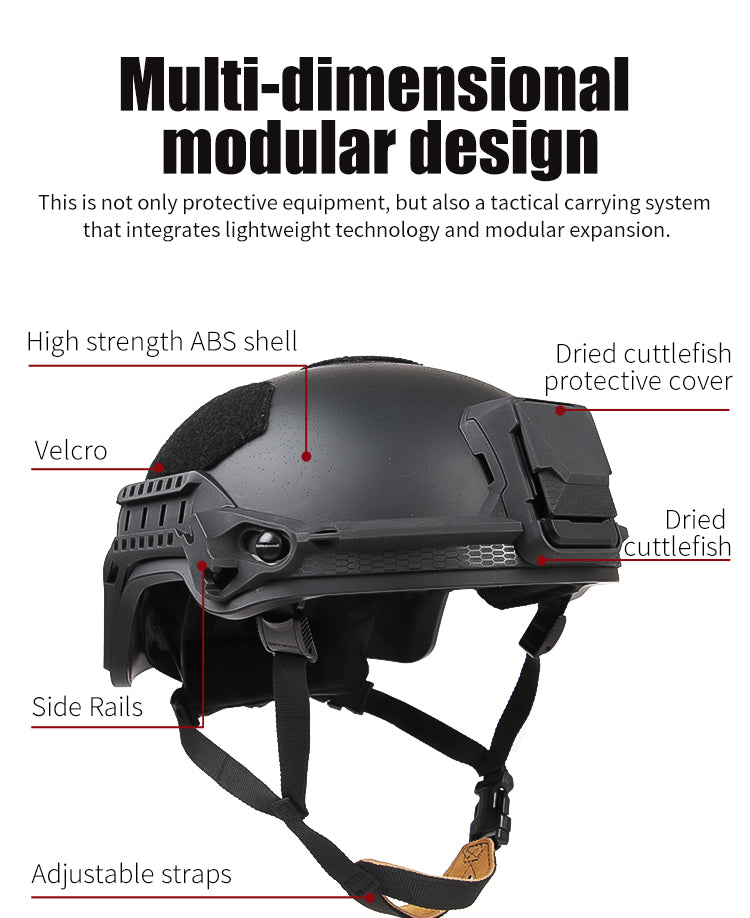 FMA RV A5 High Cut Tactical Helmet - TAN (TB1504) - APEXTAC GEAR