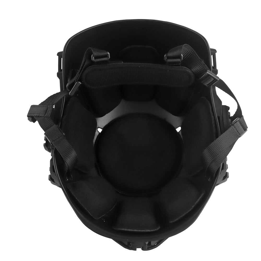 WOSPORT Wendy 3.0 Training Helmet (Standard Version) (HL-102-E) - BLACK - APEXTAC GEAR