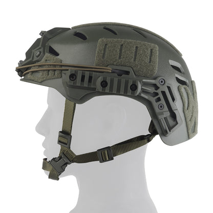 WOSPORT Wendy 3.0 Training Helmet (Standard Version) (HL-102-E) - GREEN - APEXTAC GEAR