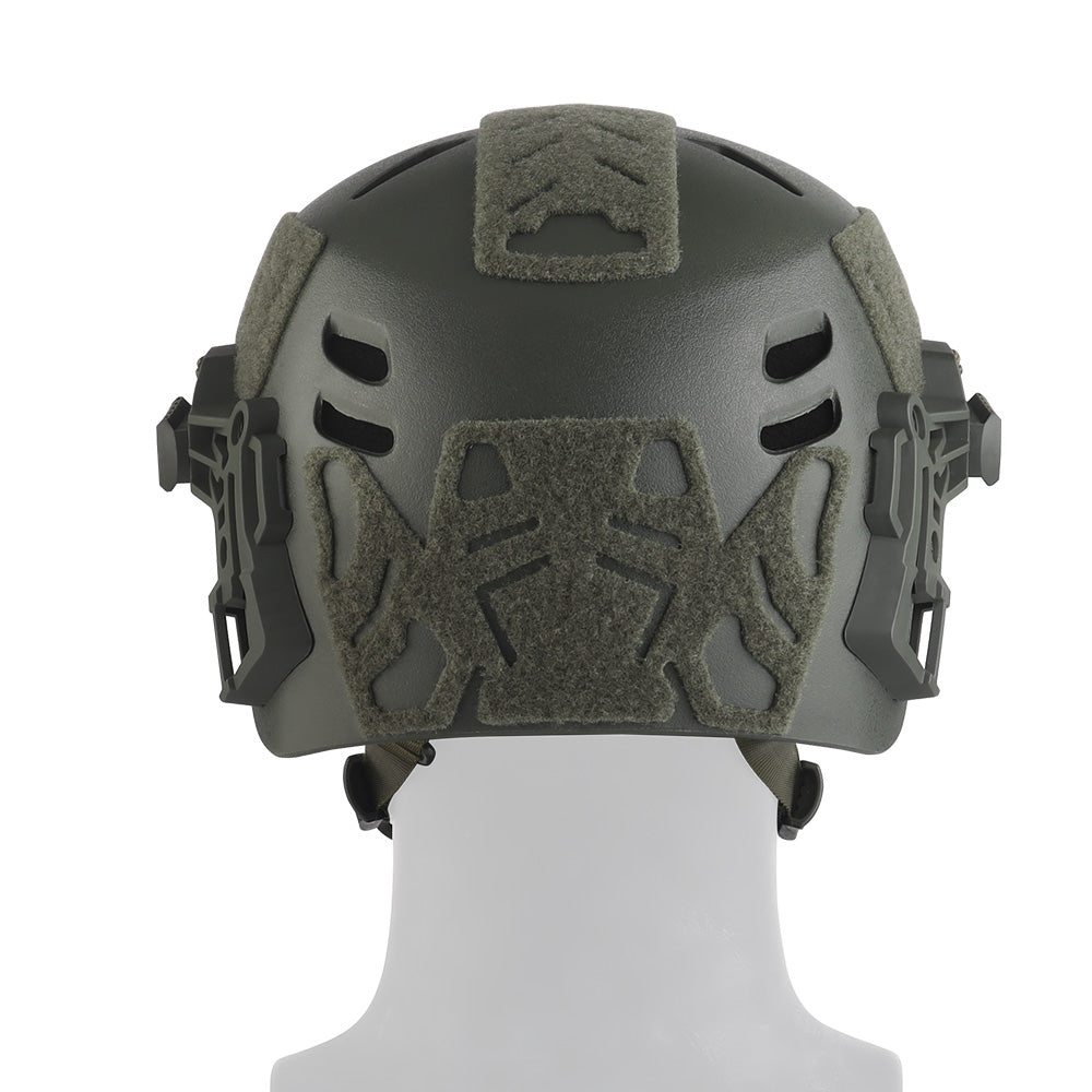 WOSPORT Wendy 3.0 Training Helmet (Standard Version) (HL-102-E) - GREEN - APEXTAC GEAR