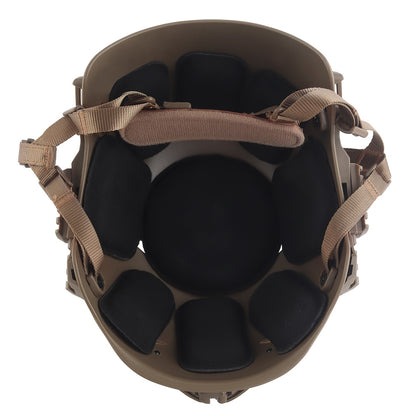 WOSPORT Wendy 3.0 Training Helmet (Standard Version) (HL-102-E) - TAN - APEXTAC GEAR