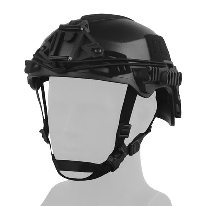 WOSPORT WENDY 3.0 Thick Helmet (Standard Version) ( HL-103E) - BLACK - APEXTAC GEAR