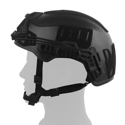 WOSPORT WENDY 3.0 Thick Helmet (Standard Version) ( HL-103E) - BLACK - APEXTAC GEAR
