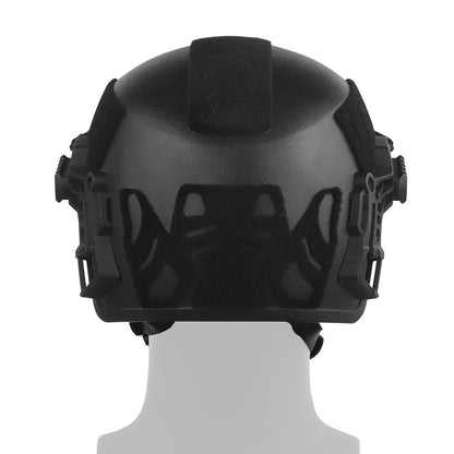 WOSPORT WENDY 3.0 Thick Helmet (Standard Version) ( HL-103E) - BLACK - APEXTAC GEAR