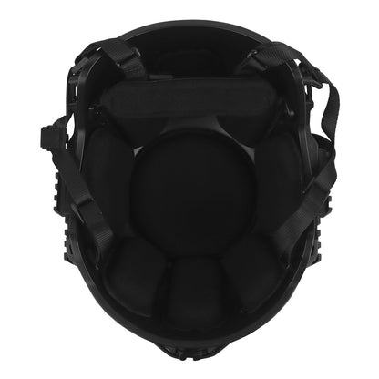 WOSPORT WENDY 3.0 Thick Helmet (Standard Version) ( HL-103E) - BLACK - APEXTAC GEAR