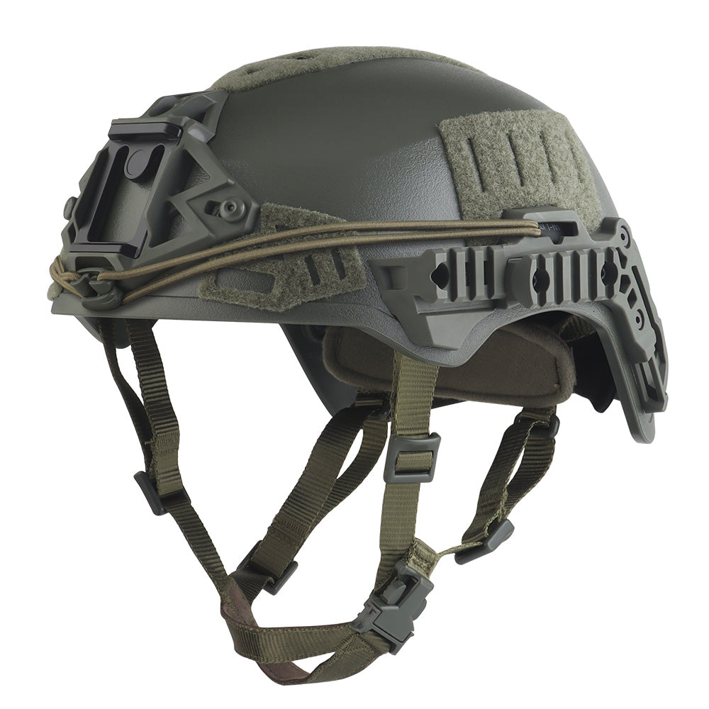 WOSPORT WENDY 3.0 Thick Helmet (Standard Version) ( HL-103E) - GREEN - APEXTAC GEAR