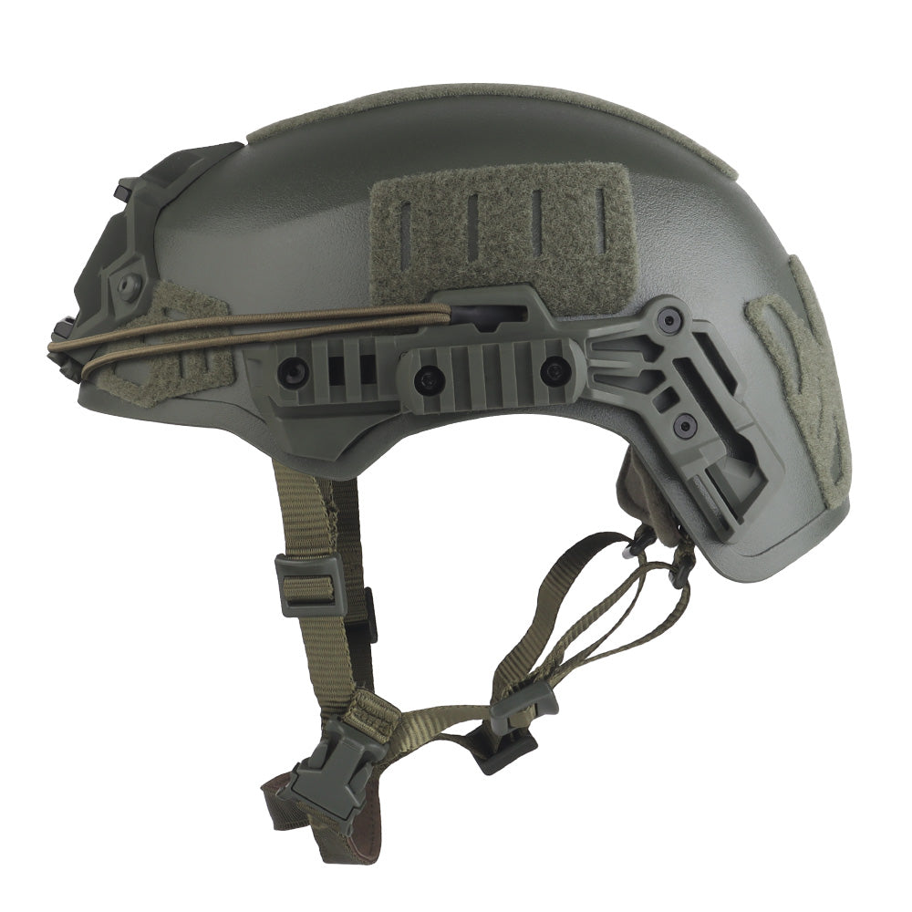 WOSPORT WENDY 3.0 Thick Helmet (Standard Version) ( HL-103E) - GREEN - APEXTAC GEAR