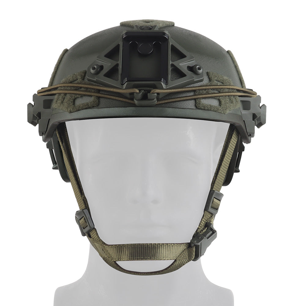 WOSPORT WENDY 3.0 Thick Helmet (Standard Version) ( HL-103E) - GREEN - APEXTAC GEAR