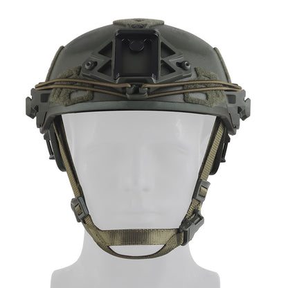 WOSPORT WENDY 3.0 Thick Helmet (Standard Version) ( HL-103E) - GREEN - APEXTAC GEAR