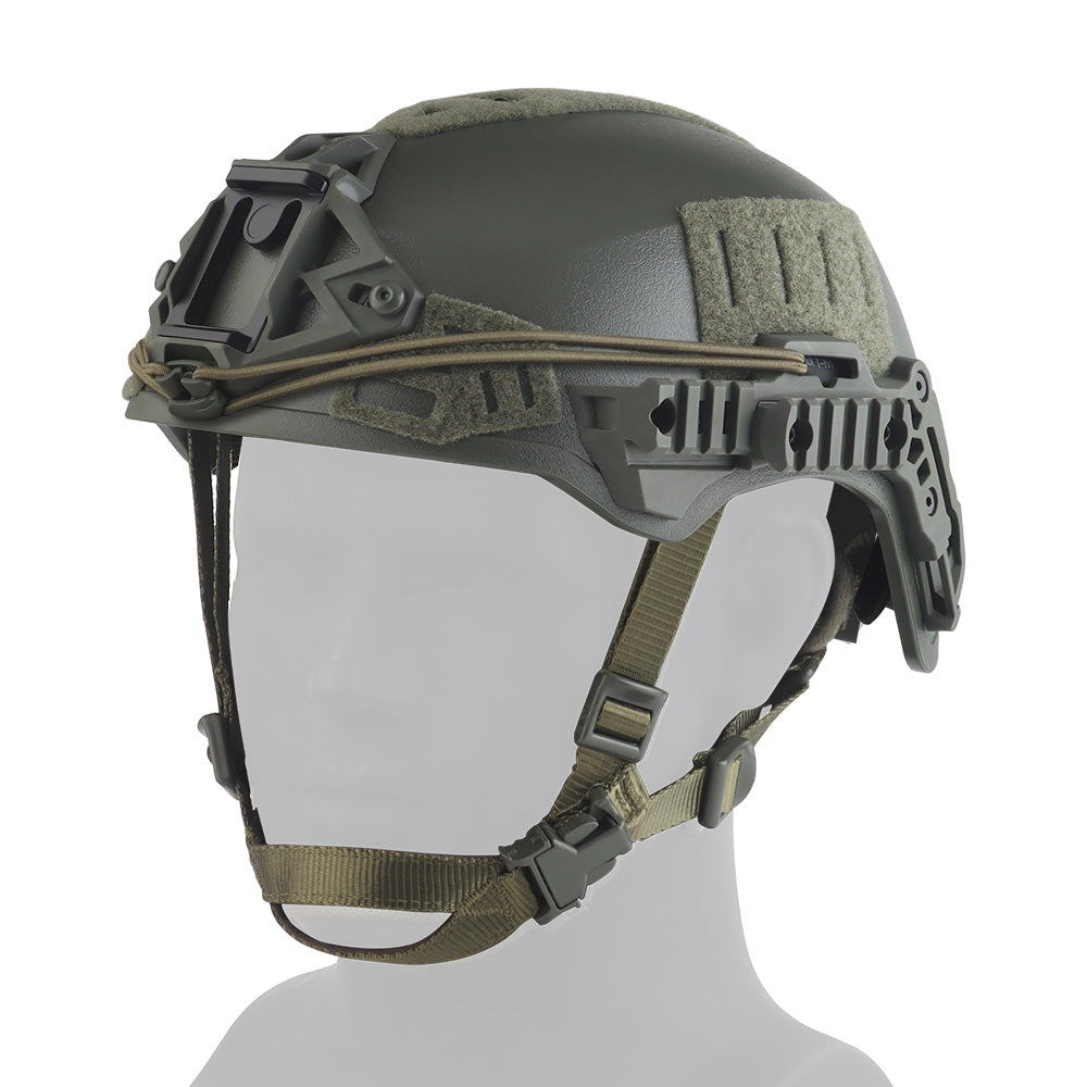 WOSPORT WENDY 3.0 Thick Helmet (Standard Version) ( HL-103E) - GREEN - APEXTAC GEAR