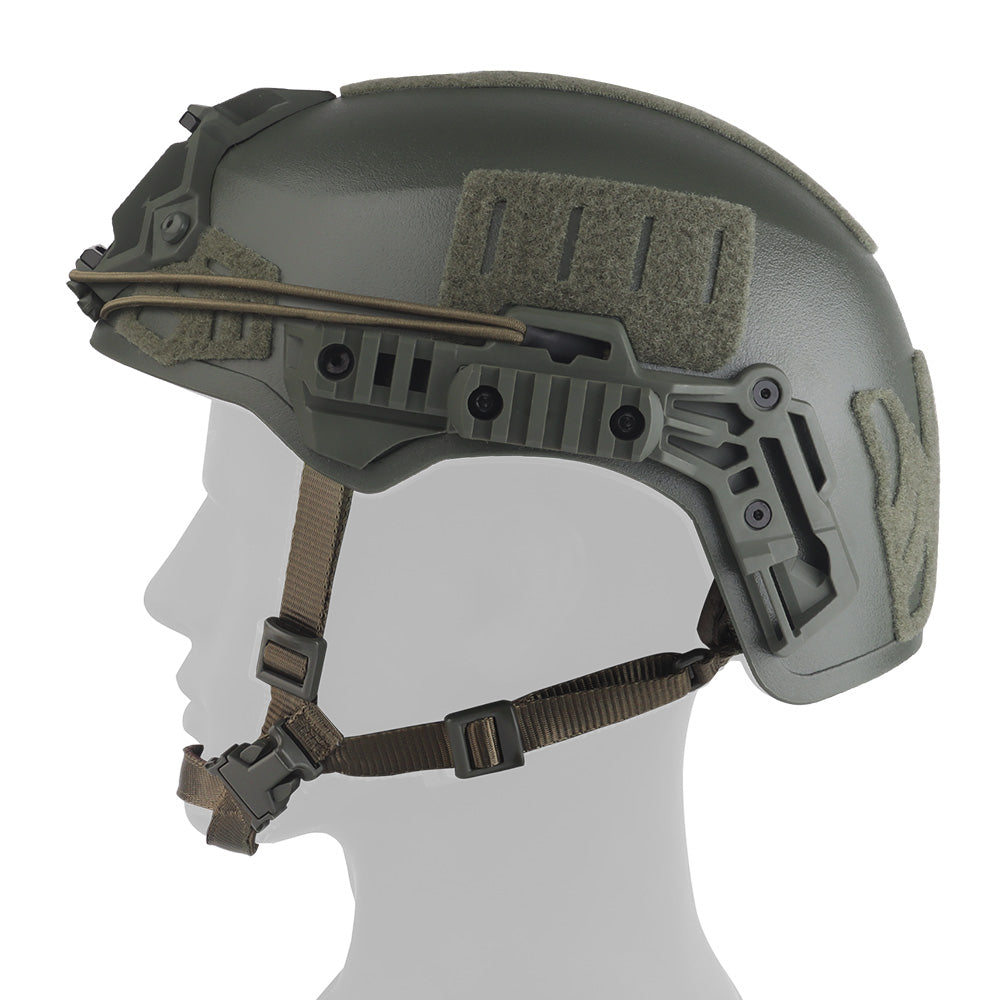 WOSPORT WENDY 3.0 Thick Helmet (Standard Version) ( HL-103E) - GREEN - APEXTAC GEAR