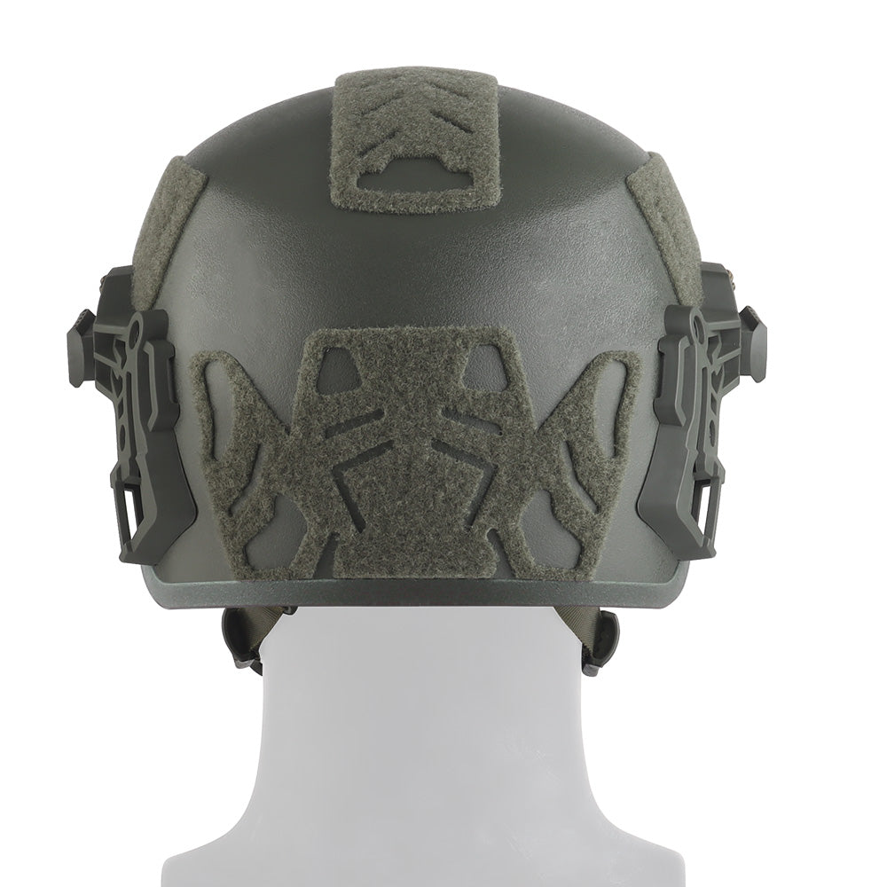 WOSPORT WENDY 3.0 Thick Helmet (Standard Version) ( HL-103E) - GREEN - APEXTAC GEAR