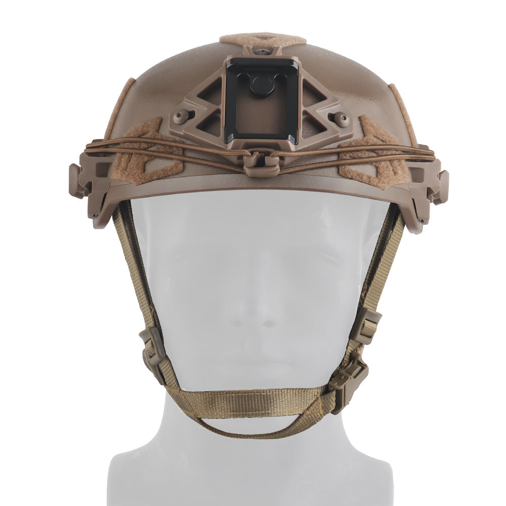WOSPORT WENDY 3.0 Thick Helmet (Standard Version) ( HL-103E) - TAN - APEXTAC GEAR
