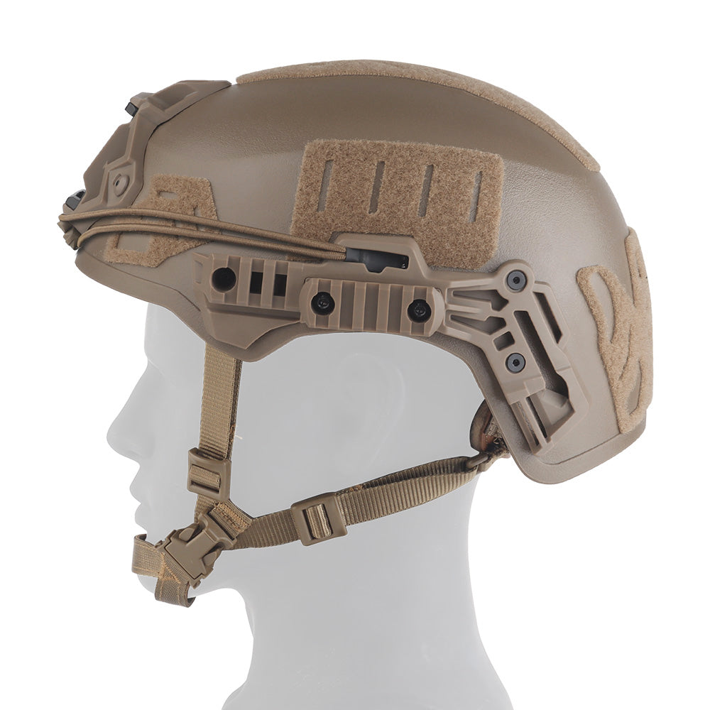 WOSPORT WENDY 3.0 Thick Helmet (Standard Version) ( HL-103E) - TAN - APEXTAC GEAR