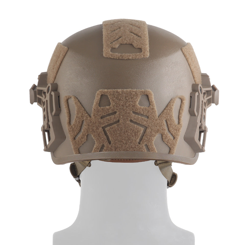 WOSPORT WENDY 3.0 Thick Helmet (Standard Version) ( HL-103E) - TAN - APEXTAC GEAR