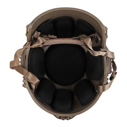 WOSPORT WENDY 3.0 Thick Helmet (Standard Version) ( HL-103E) - TAN - APEXTAC GEAR