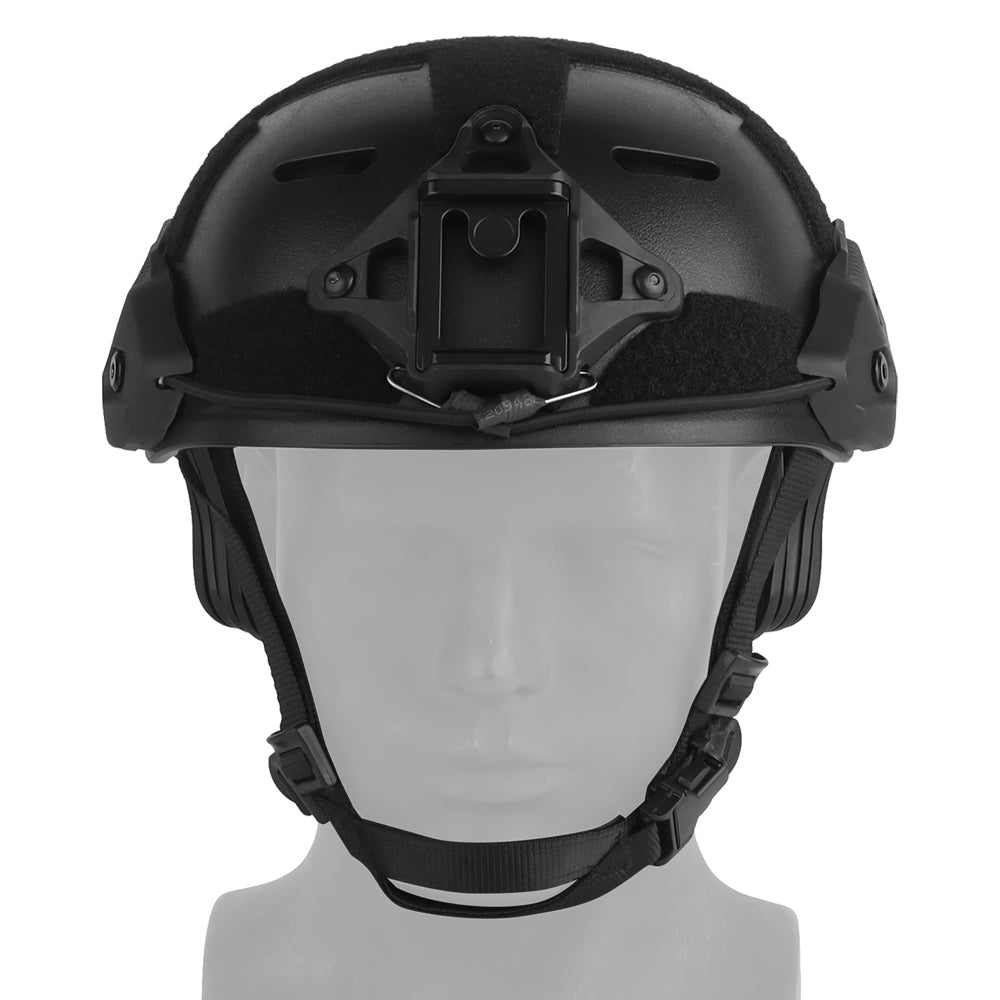 WOSPORT MK Helmet (Standard Version) (HL-104E) - BLACK - APEXTAC GEAR