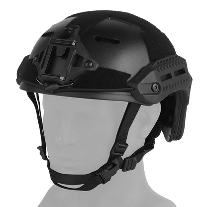 WOSPORT MK Helmet (Standard Version) (HL-104E) - BLACK - APEXTAC GEAR
