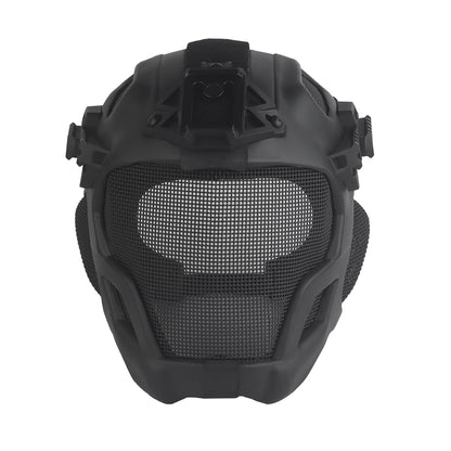 WOSPORT W23 Full Protection Tactical Helmet (HL-107) - BLACK - APEXTAC GEAR