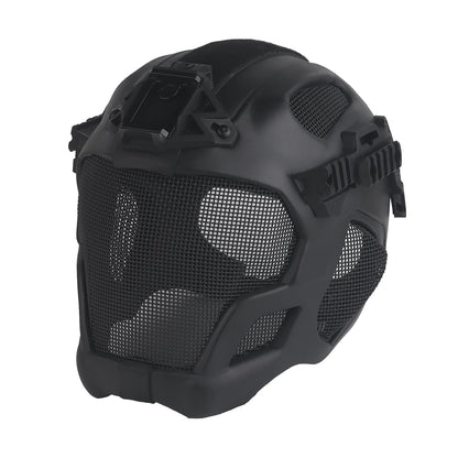 WOSPORT W23 Full Protection Tactical Helmet (HL-107) - BLACK - APEXTAC GEAR