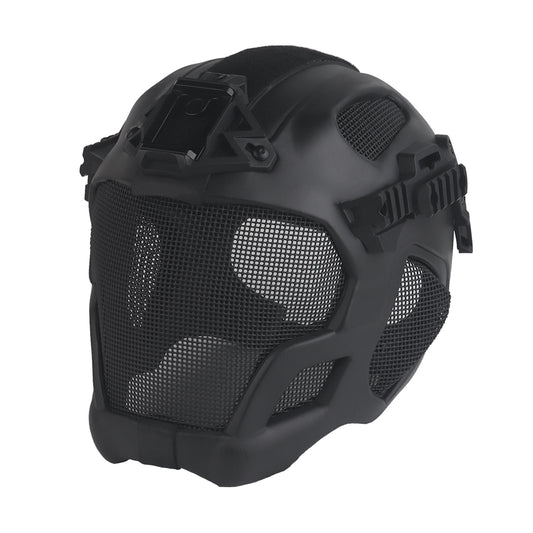 WOSPORT W23 Full Protection Tactical Helmet (HL-107) - BLACK - APEXTAC GEAR