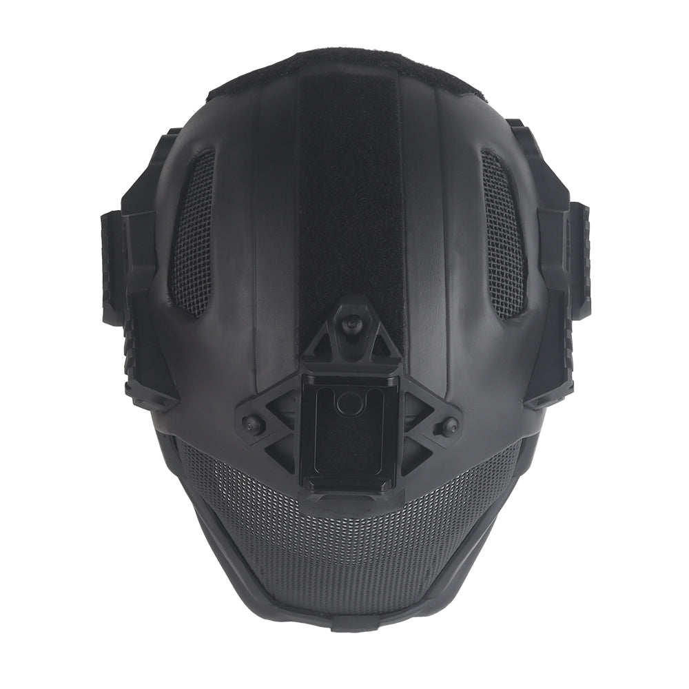 WOSPORT W23 Full Protection Tactical Helmet (HL-107) - BLACK - APEXTAC GEAR