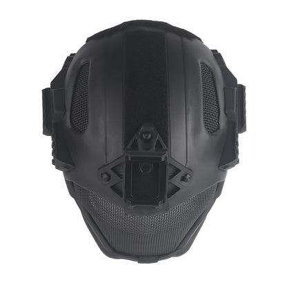 WOSPORT W23 Full Protection Tactical Helmet (HL-107) - BLACK - APEXTAC GEAR