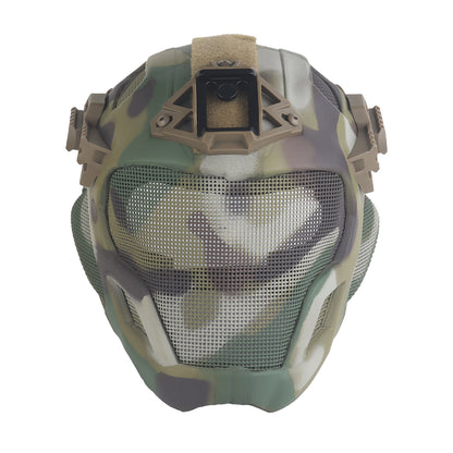 WOSPORT W23 Full Protection Tactical Helmet (HL-107) - MC Camo - APEXTAC GEAR