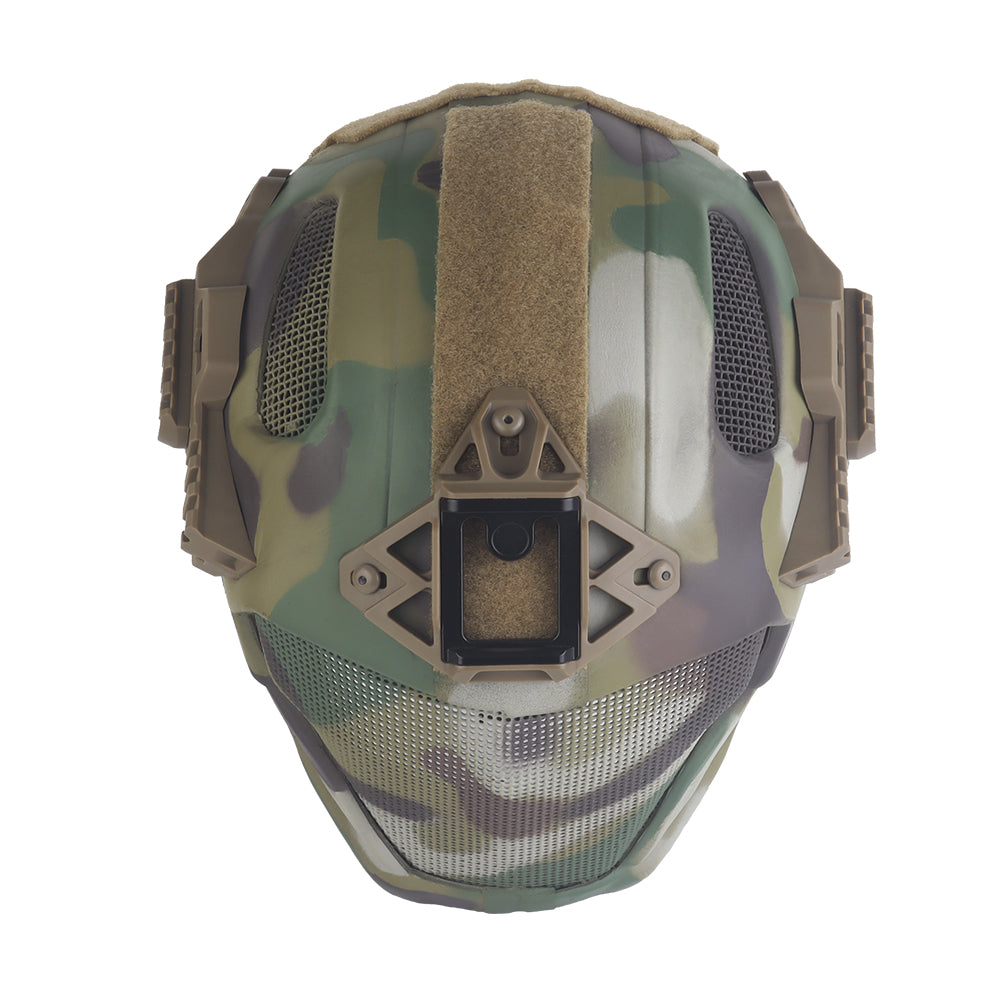WOSPORT W23 Full Protection Tactical Helmet (HL-107) - MC Camo - APEXTAC GEAR