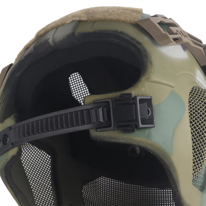 WOSPORT W23 Full Protection Tactical Helmet (HL-107) - MC Camo - APEXTAC GEAR