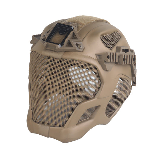 WOSPORT W23 Full Protection Tactical Helmet (HL-107) - TAN - APEXTAC GEAR